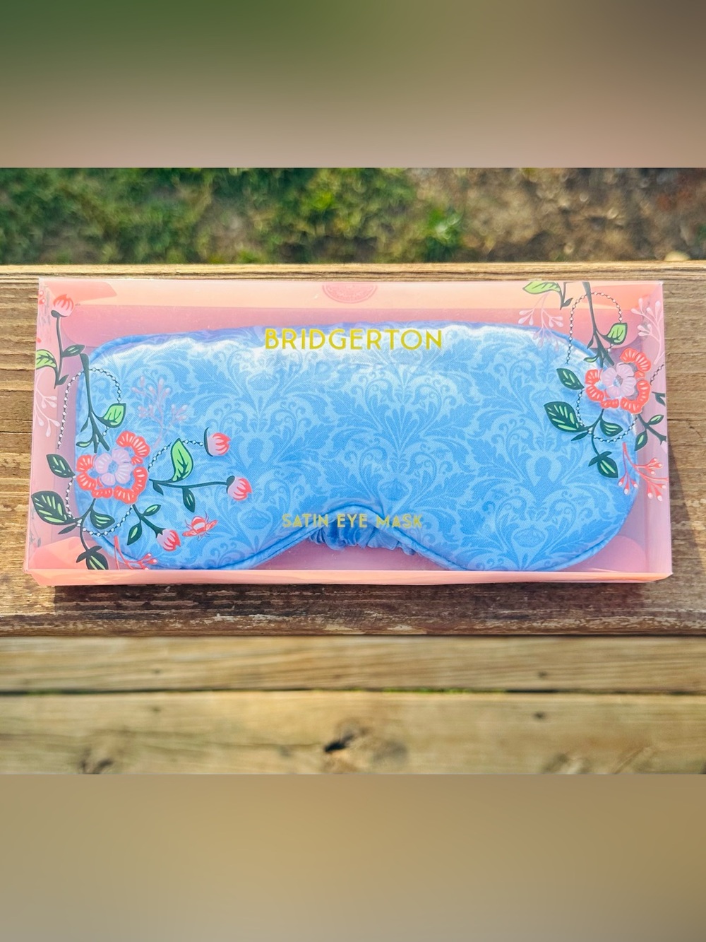 Bridgerton Satin Eye Mask in Blue